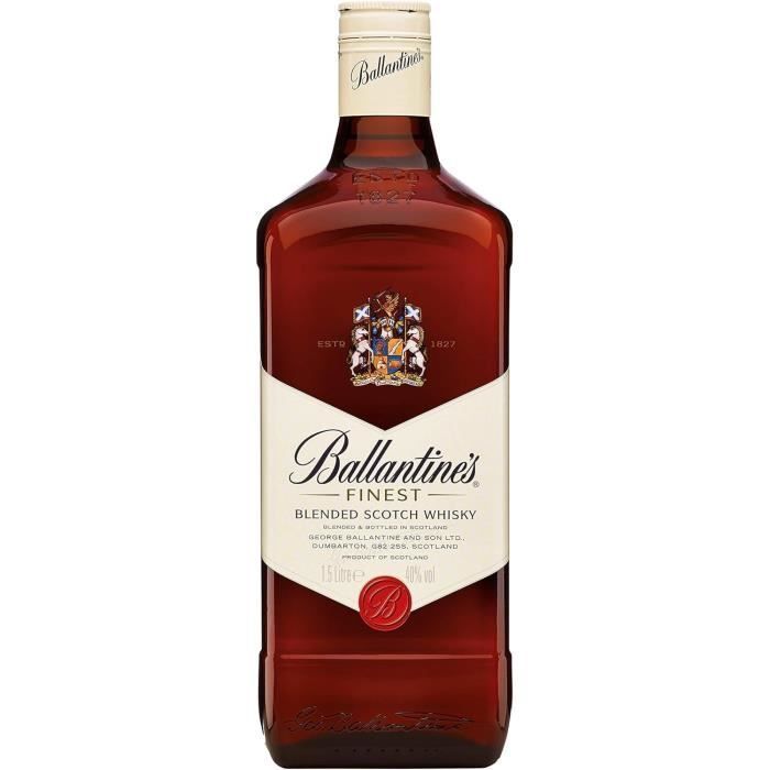 Ballantine's - Finest - Blended Scotch Whisky Ecossais - 40,0% Vol. - 150cl