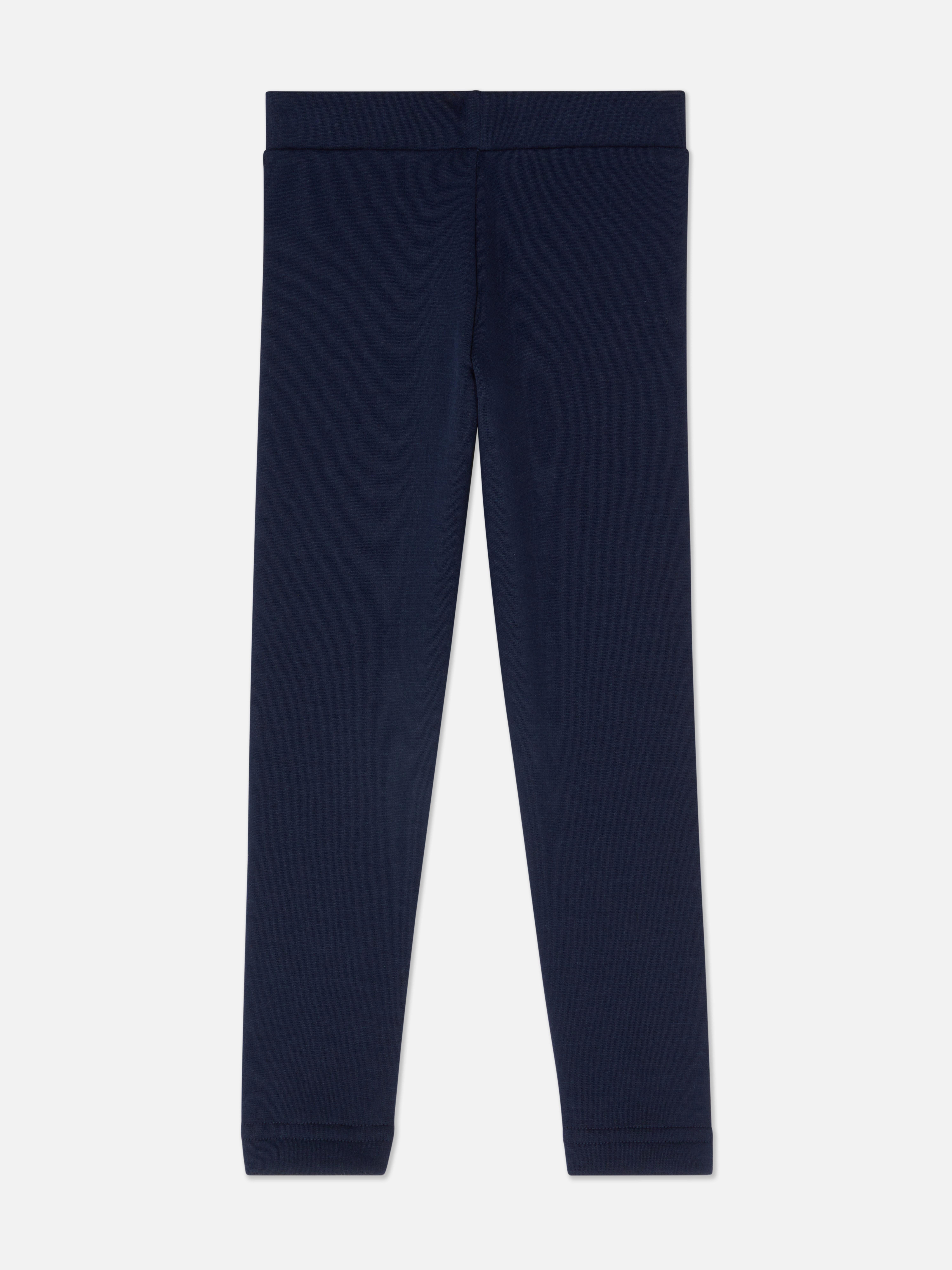 Leggings mit weichem Futter Eine Basic-Leggings mit elastischem Bund und weichem Futter