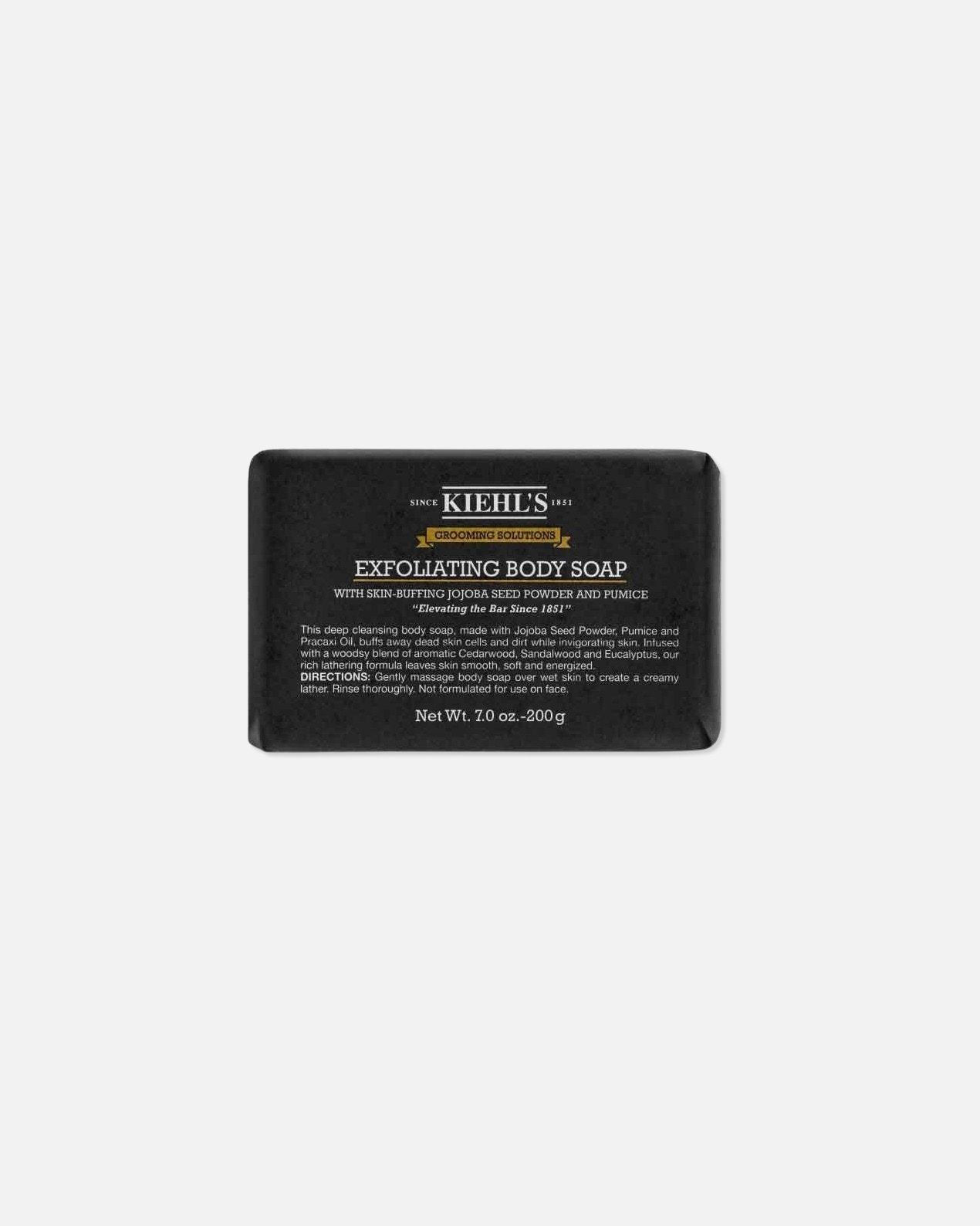 Kiehl's Grooming Solutions Exfoliačné telové mydlo - 200 g