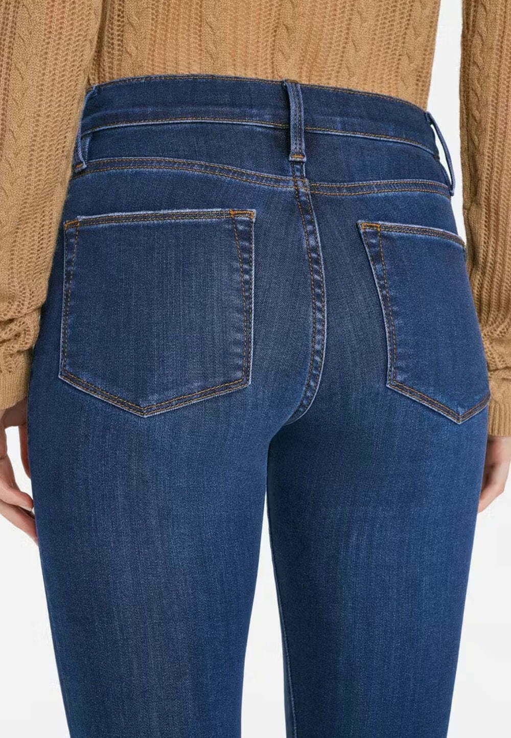 FRAME FLARE MAJESTY - Uitlopende jeans - denim