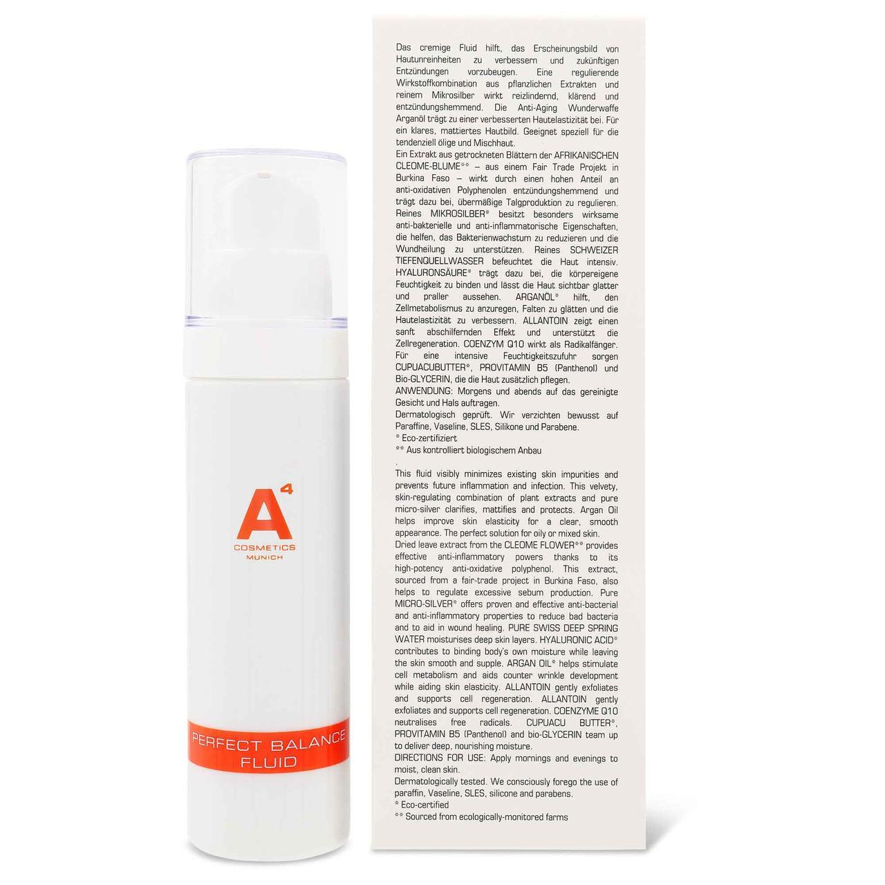 A4 Cosmetics tekoča krema za obraz Perfect Balance - 50 ml