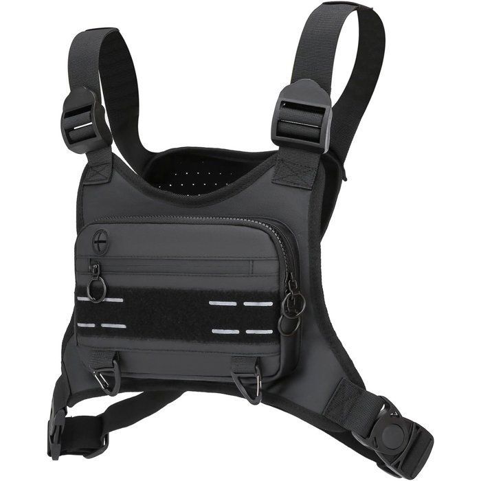 Sac de sport unisexe - léger - idéal pour la course à pied, téléphone portable -  avec espace de rangement supplémentaire pour