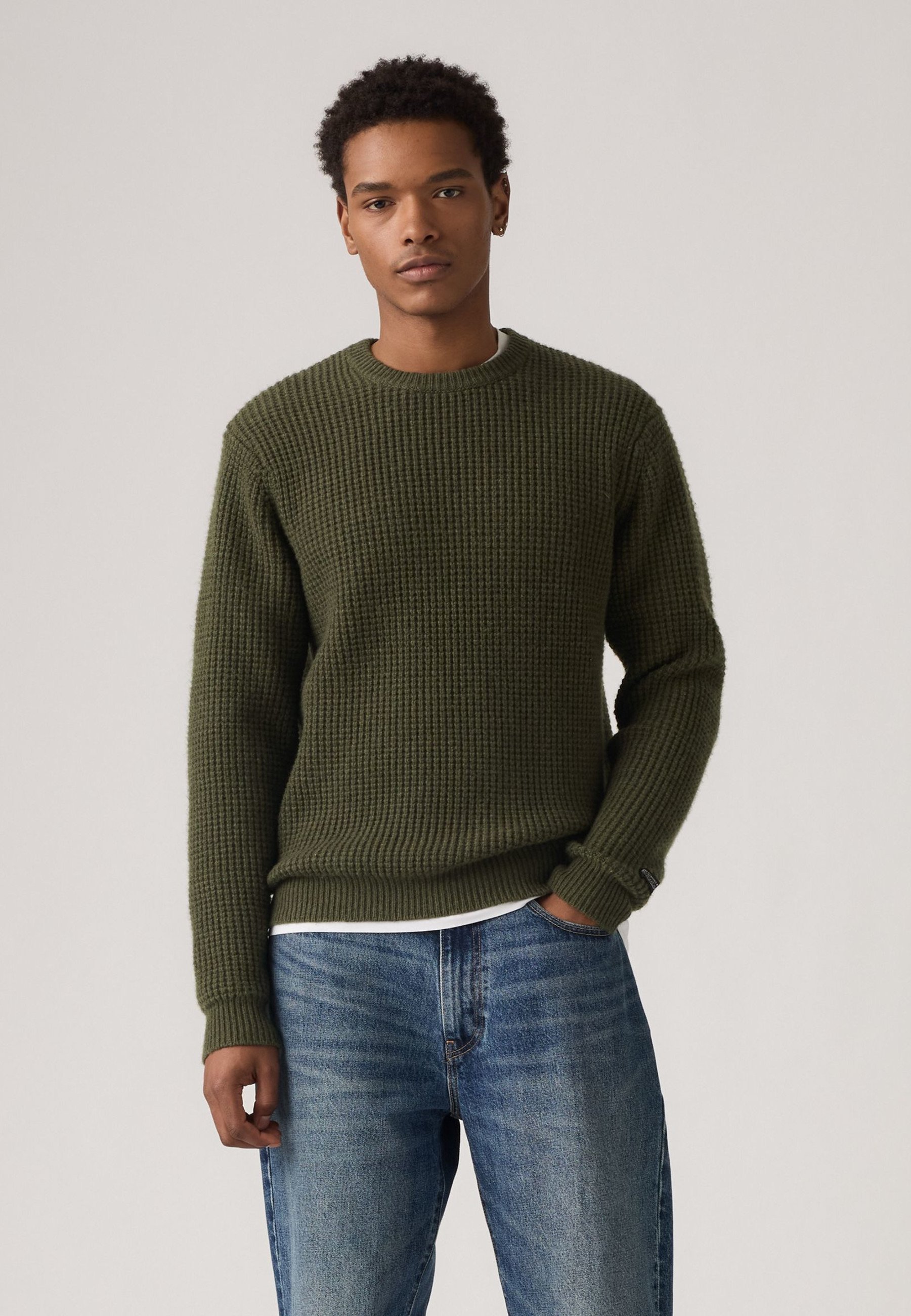 Levi's® PRESIDIO CREW - Maglione - foglie autunnali erica
