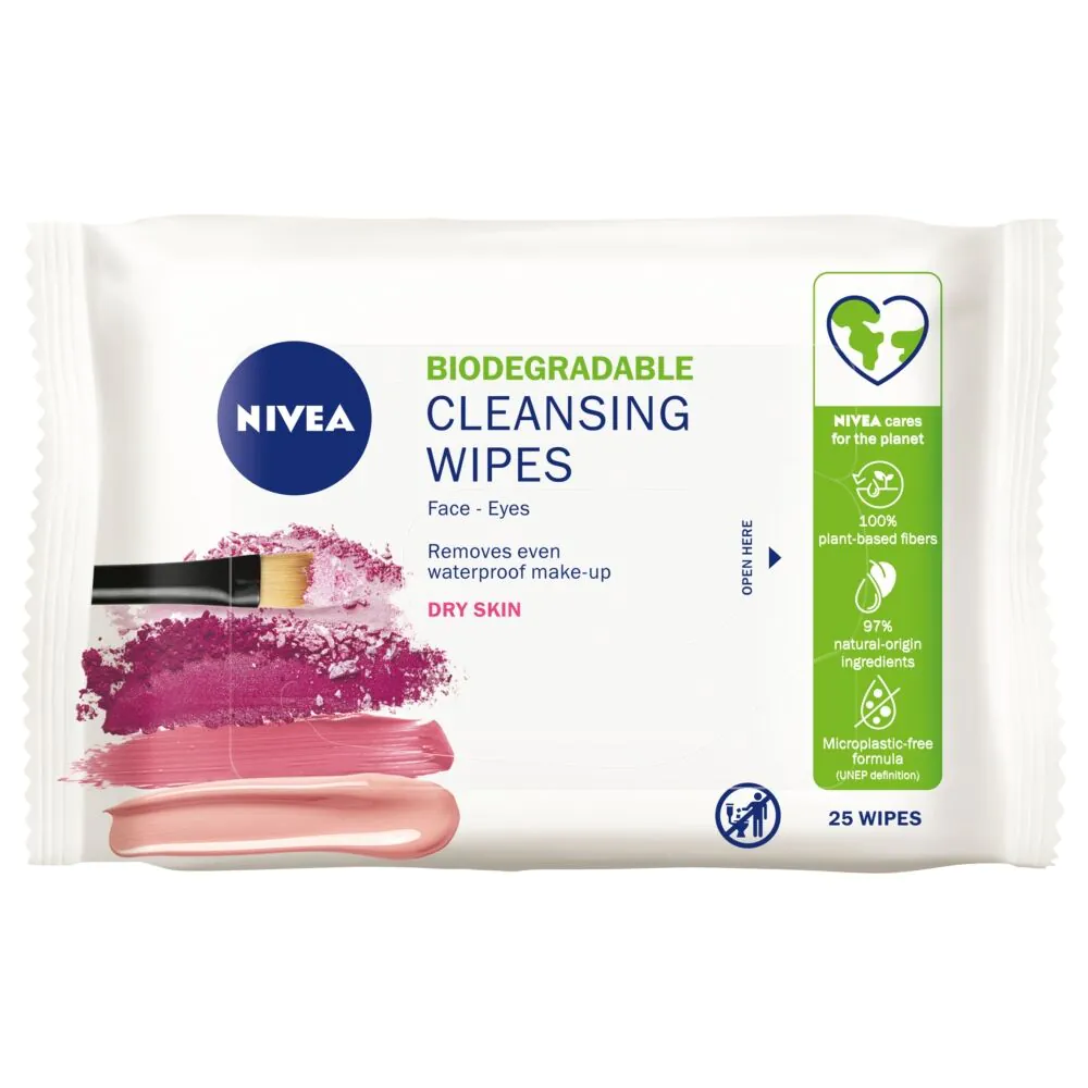 Nivea Visage Chusteczki Łagodzące do demakijażu