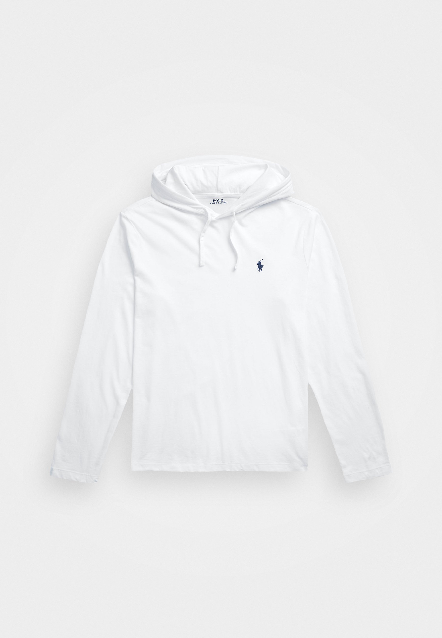 T-SHIRT CON CAPPUCCIO IN JERSEY Polo Ralph Lauren - Felpa con cappuccio - bianca