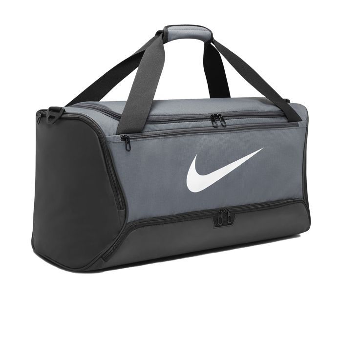 Bolsa de viaje - Nike - Brasilia 9.5 - Gris - Talla única - Con cremallera