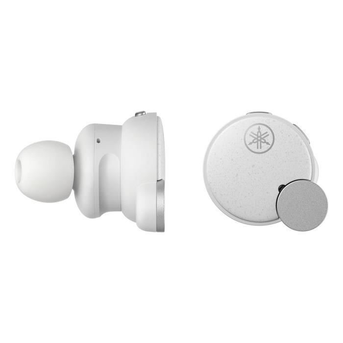 Auriculares inalámbricos verdaderos - YAMAHA - TW-E7B - Cancelación activa de ruido (ANC) - 22 horas de duración de la batería - IPX5