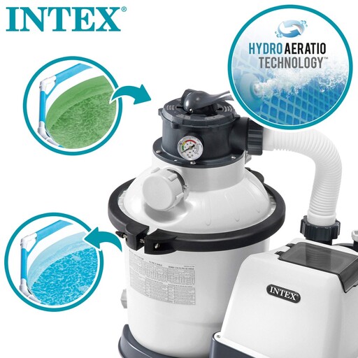 Purificateur d'eau Intex Krystal Clear 5 700 L/h 0,25 CV