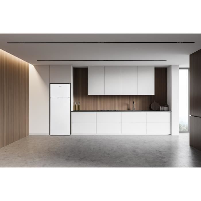 Réfrigérateur congélateur haut OCEANIC OCEAF2D206W3  - 2 Portes -  206L - Froid statique - Blanc