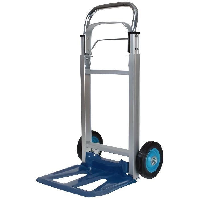 Diable pliant - Einhell - EINBTHT90 - Charge 90 kg - Aluminium - Poignée extensible