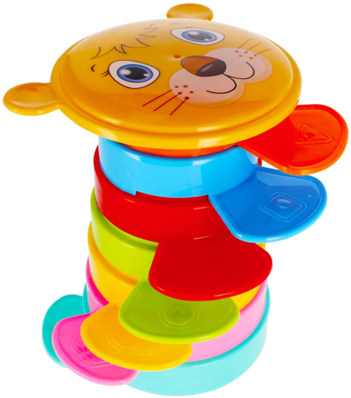Quebra-cabeça educativo Bam-Bam Stacking Cups