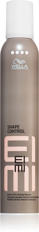 Mousse modeladora Wella Professionals Eimi Shape Control para cabelos.