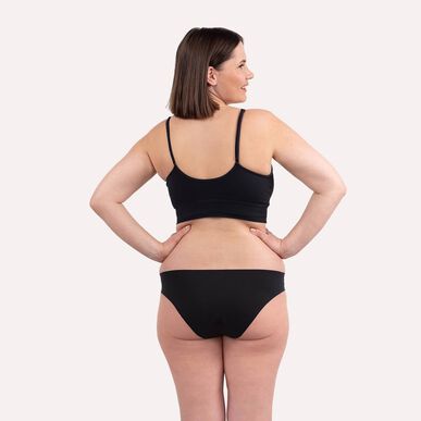 SelenaCare Freecut fekete láthatatlan menstruációs alsónemű XS-M 1 egység 1 egység