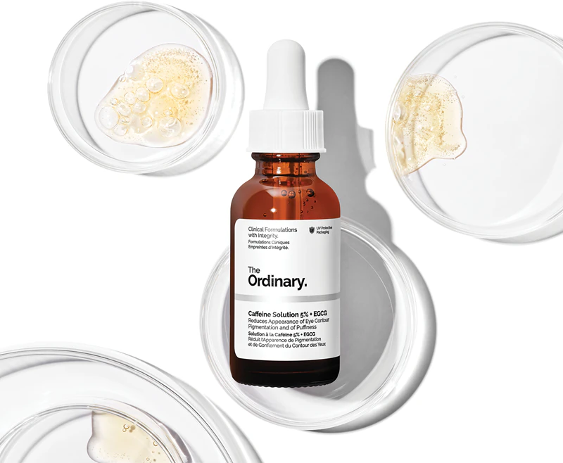 Oční sérum The Ordinary Caffeine Solution 5% + EGCG na kruhy pod očima a otoky