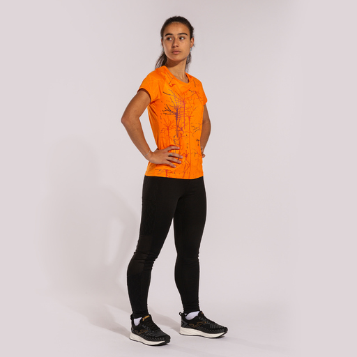  Tricou cu mânecă scurtă Joma Elite IX portocaliu