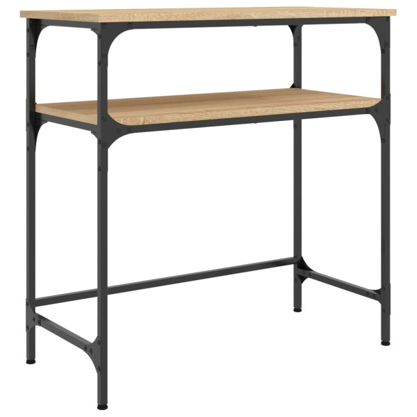 VidaXL Brąz 75 x 35.5 x 75 cm Materiał drewnopochodny