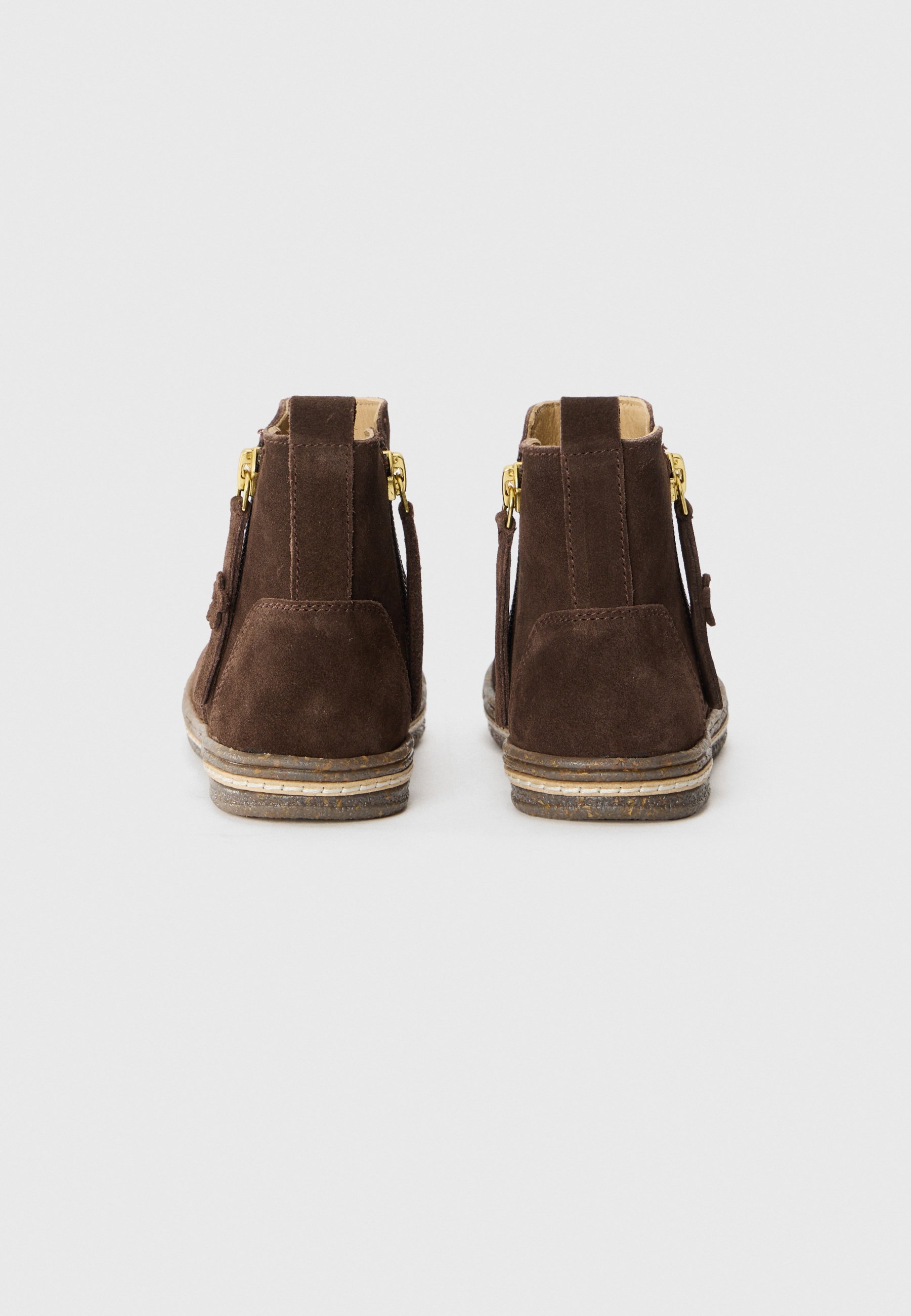 Friboo LEATHER - Klassieke enkellaarsjes - donkerbruin