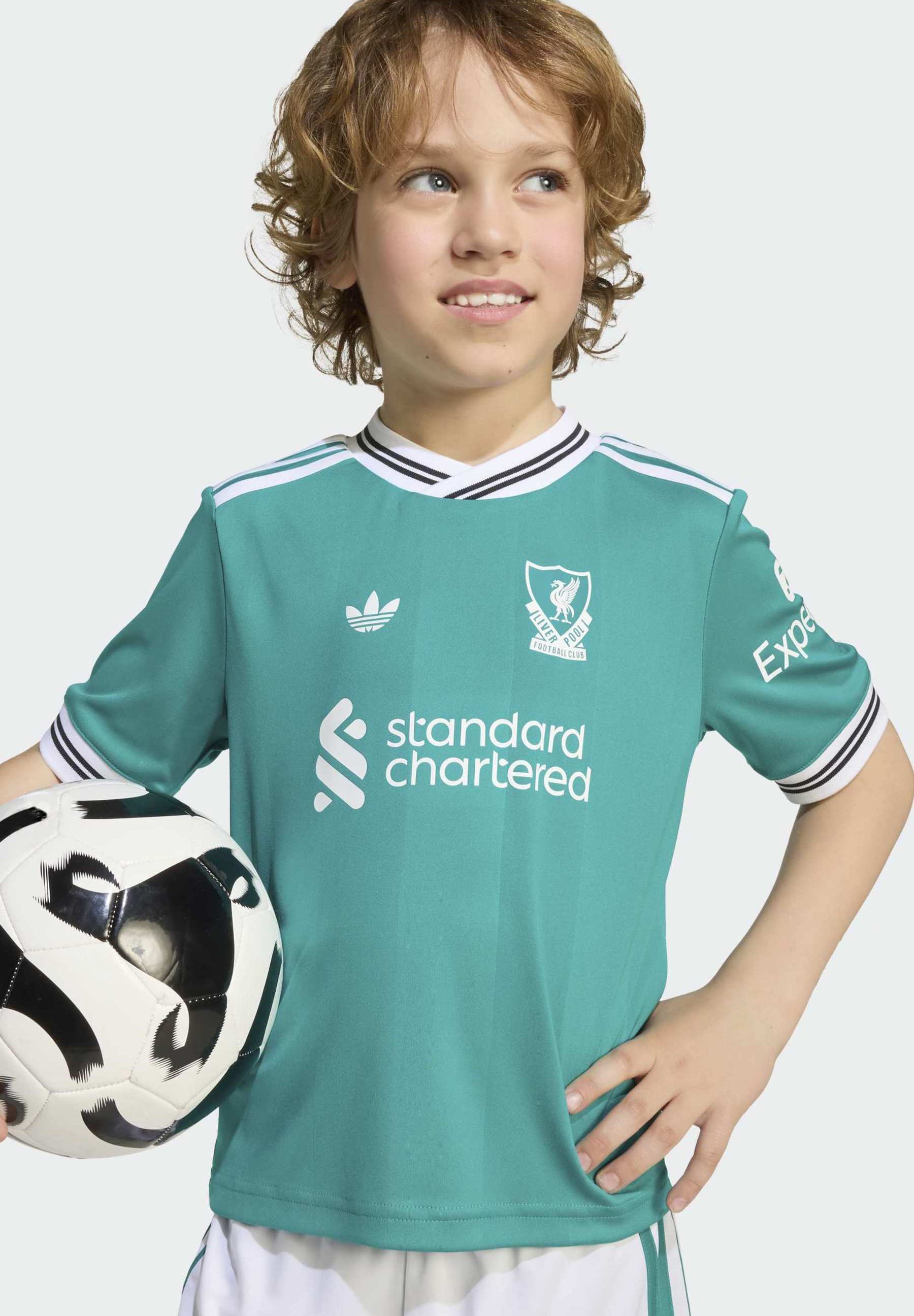 adidas Performance LIVERPOOL FC 25/26 DERDE TENUE UNISEX - Clubkleding - zeegroen