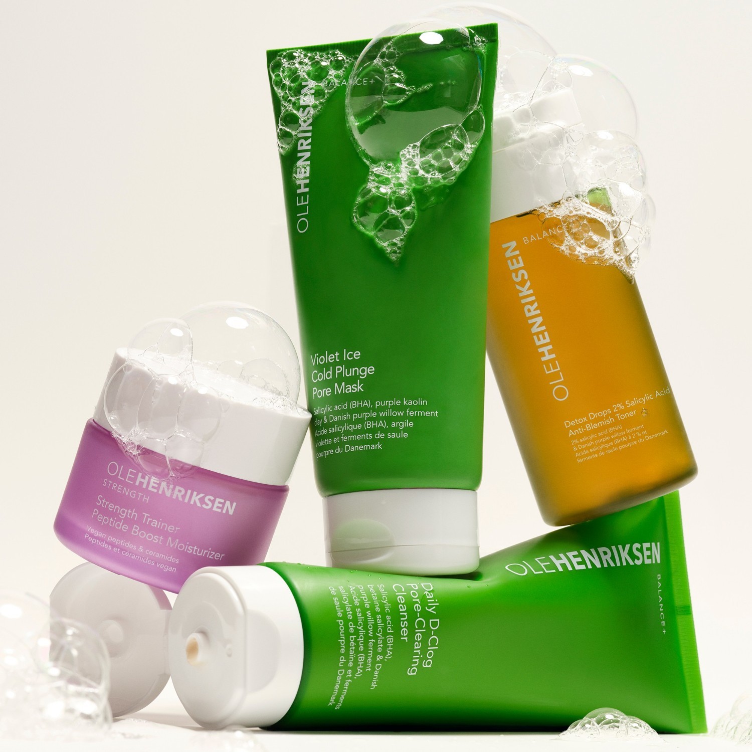 Ole Henriksen Anti-Aging Mask Balance + Violet Ice Cold Plunge Pore Mask - 90 g