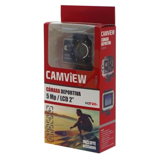 Câmara Deportiva Full Hd 720p 5 Mpx Lcd 2