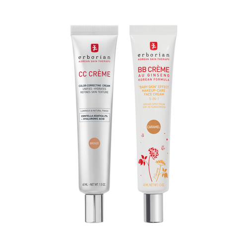 Duo de crème BB et CC