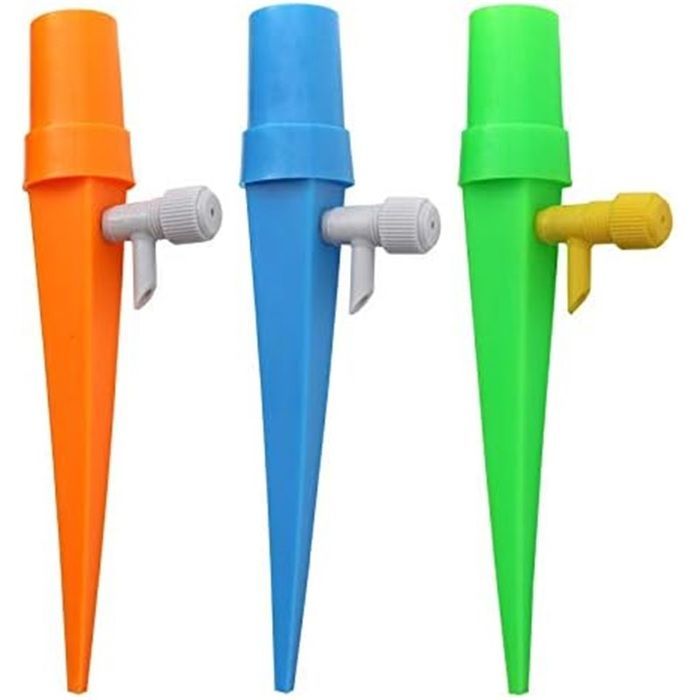 Kit irrigation goutte à goutte 12 pièces - KZQ - Système automatique avec interrupteur réglable - Jardin/maison