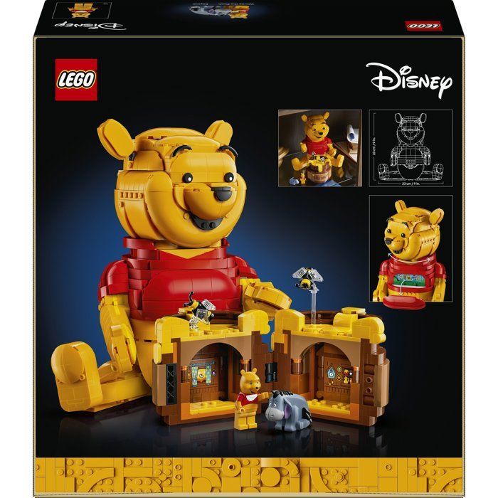 LEGO ǀ Disney 43300 Winnie the Pooh - Construction Set - Decoration & Adult Gift