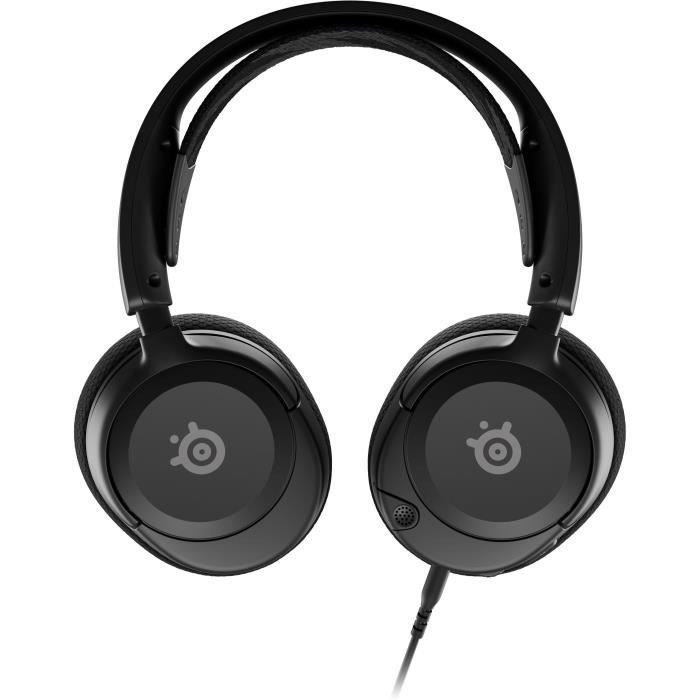 Cuffie da gioco multipiattaforma cablate SteelSeries Arctis Nova 1 - Nere