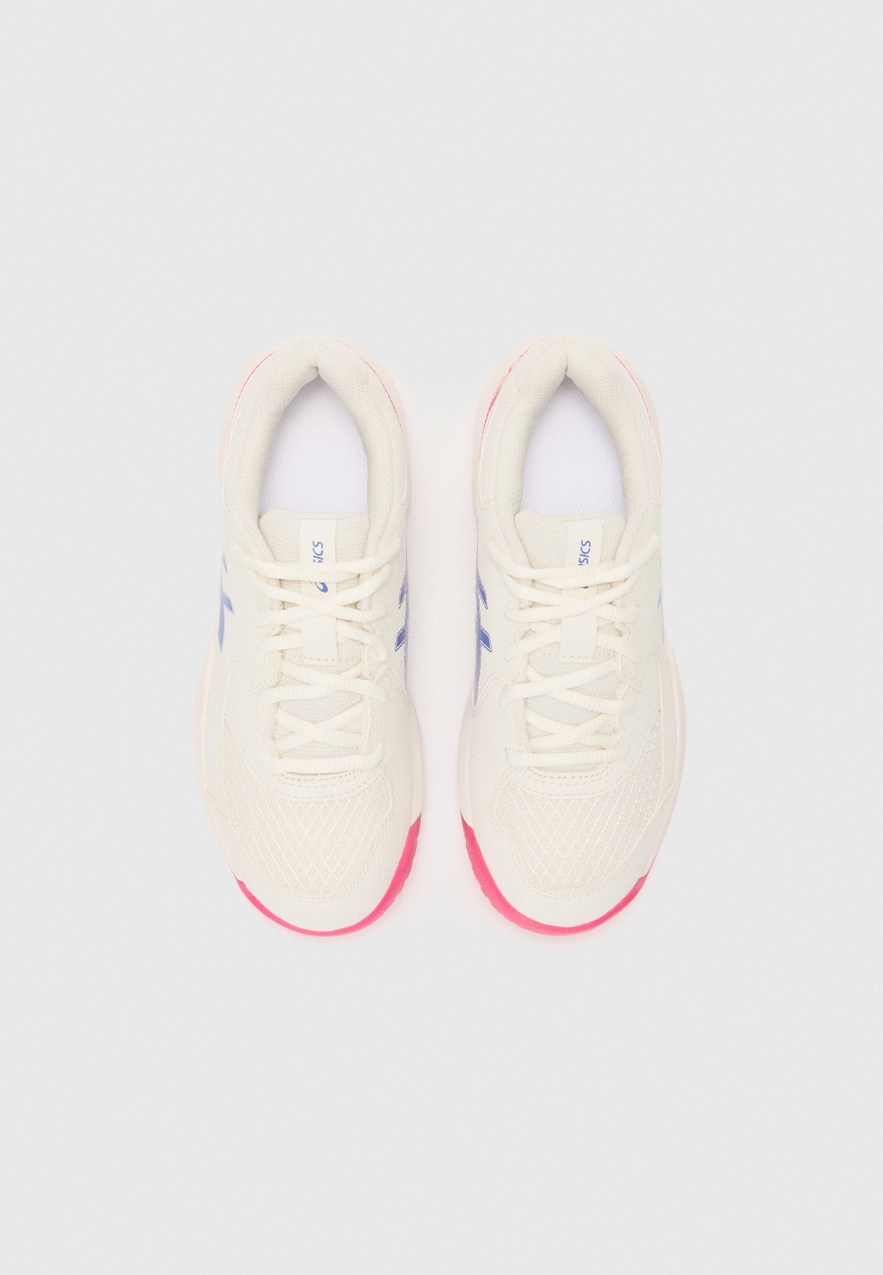 ASICS GEL DEDICATE 8 UNISEX - Scarpe da tennis multi-campo - crema/blu scuro/rosa