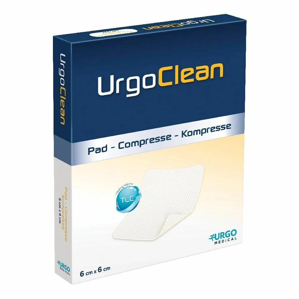 Apósito estéril URGO Urgoclean 6x6 cm, 5 unidades