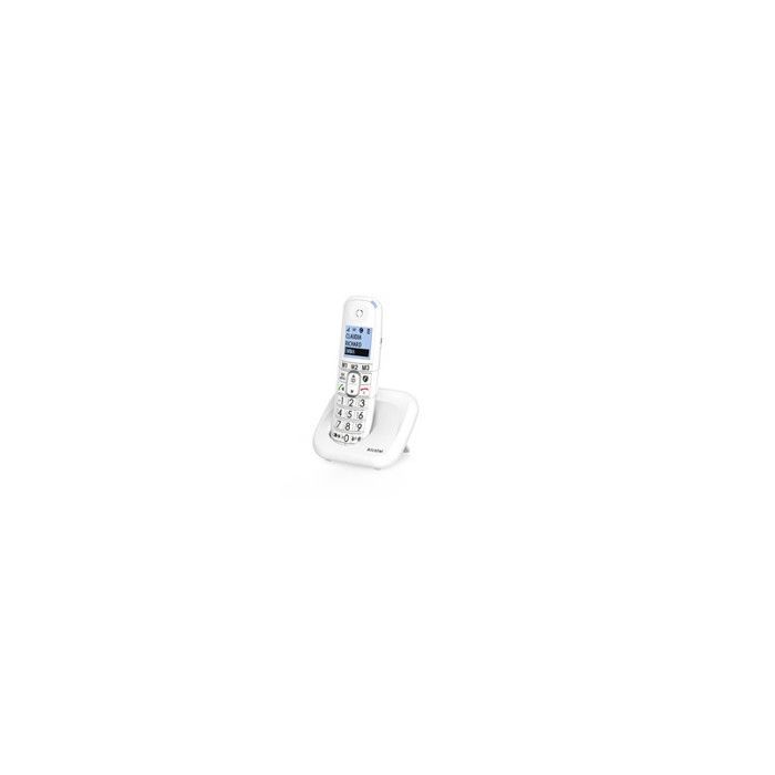 Teléfono inalámbrico - ALCATEL - DECT XL785 Duo - Pantalla grande retroiluminada - 2 terminales - Manos libres