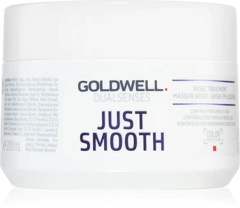 Vyhlazující maska Goldwell Dualsenses Just Smooth pro těžko upravitelné vlasy