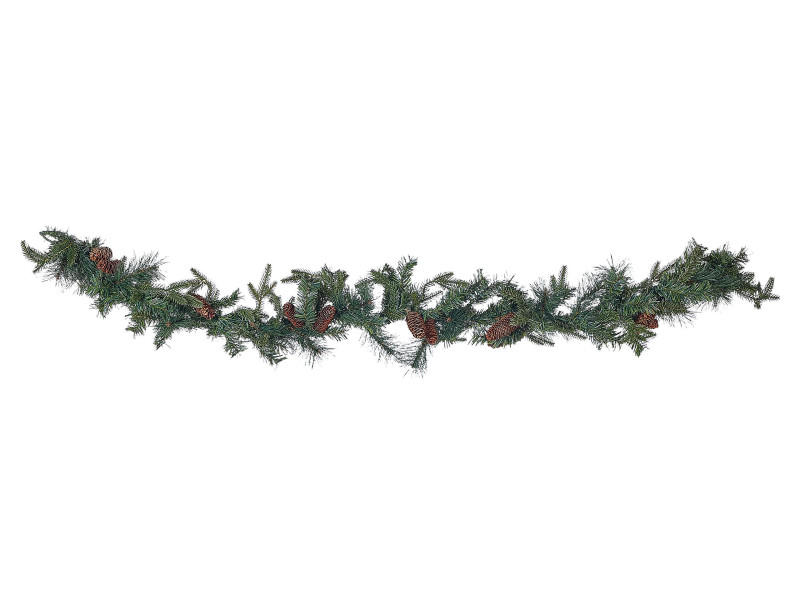 Girlanda świąteczna światełkami LED 180 cm zielona