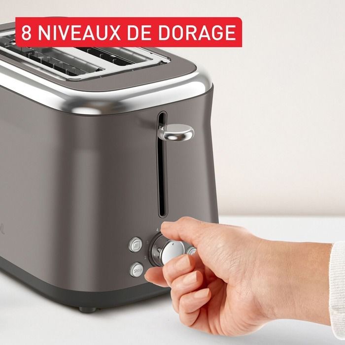 Tefal broodrooster voor 2 sneetjes, TT720EE0 collectie