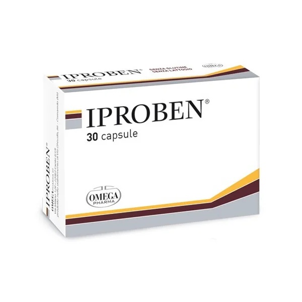 OMEGA PHARMA Iproben voedingssupplement voor prostaatgezondheid 30 capsules