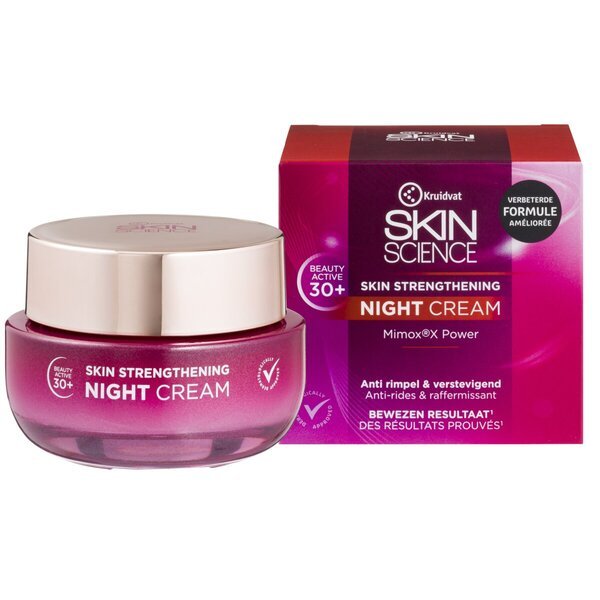 Kruidvat Skin Science noćna krema protiv starenja za obnovu stanica 30+<br>50ml
