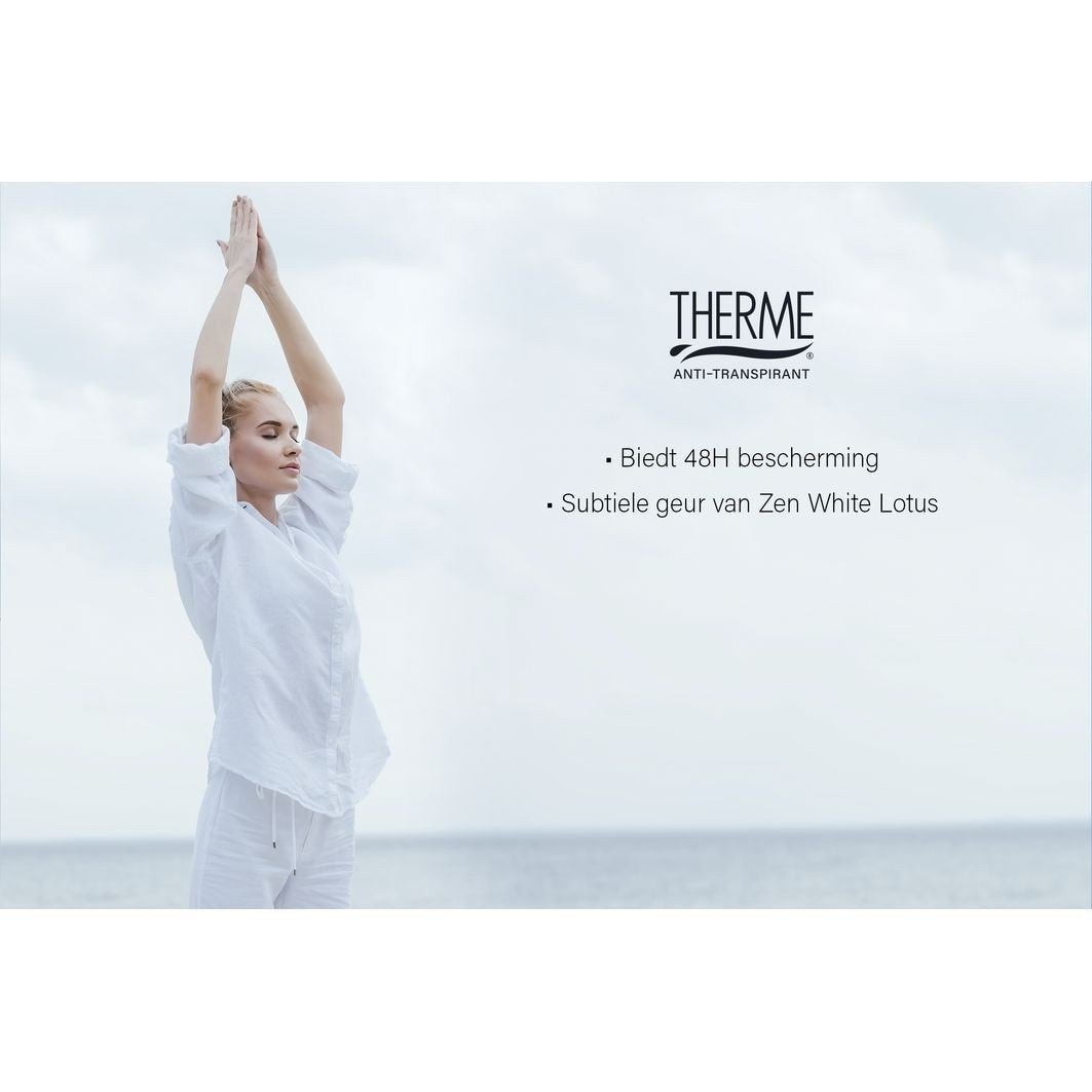 THERME antiperspirant dezodorans Zen White Lotus Extra Dry - 75 ml