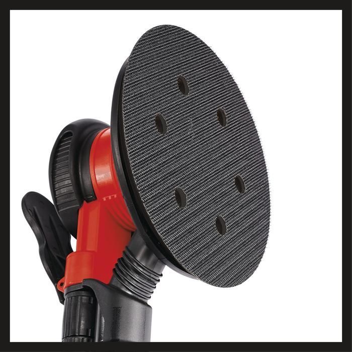 Einhell TC-PE 150 Pneumatic Random Orbital Sander (150 mm diameter pad, 6 sanding sheets)