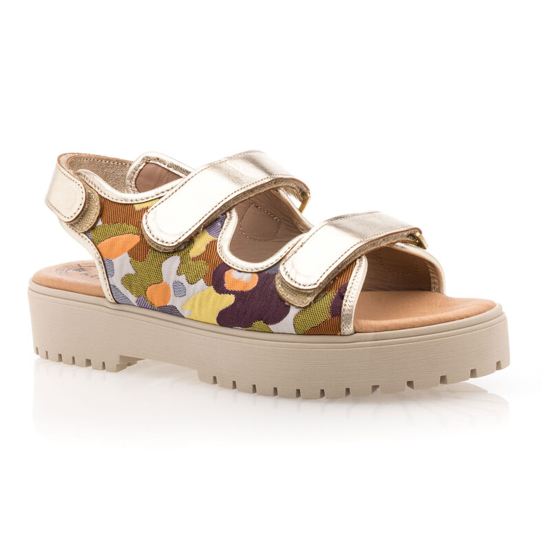 Sandales / nu-pieds Femme Jaune