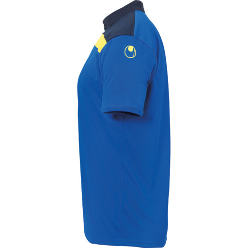  Polo Offense 23 Azur/bleu marine/vert citron Ama Uhlsport