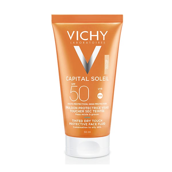 Idéal Soleil Színezett Mattító Arcápoló Fluid SPF 50| 50ML