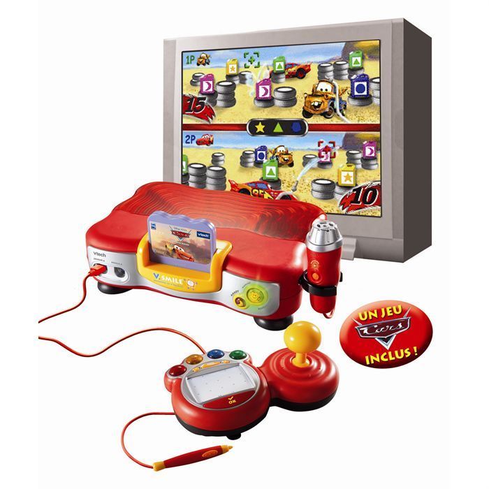 VSmile Cars + Cars game included!