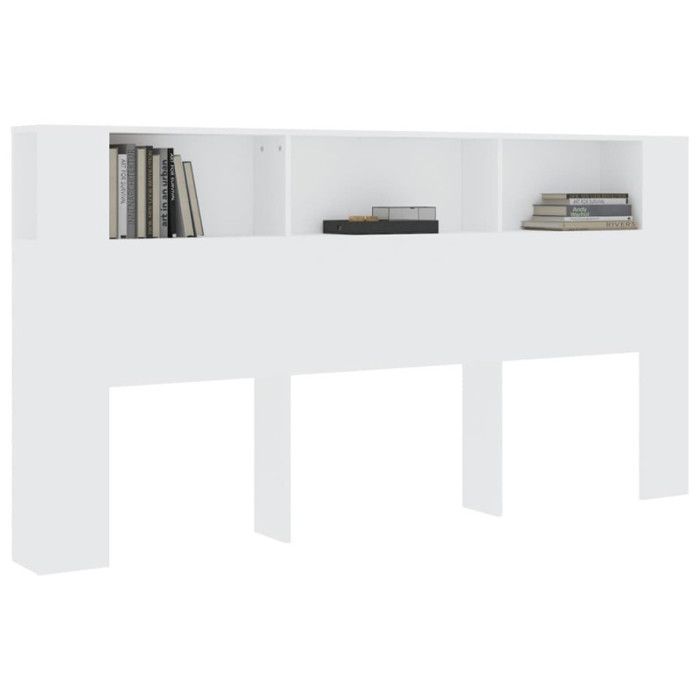 cabecero blanco vidaXL para armario 200x18,5x104,5 cm 811952