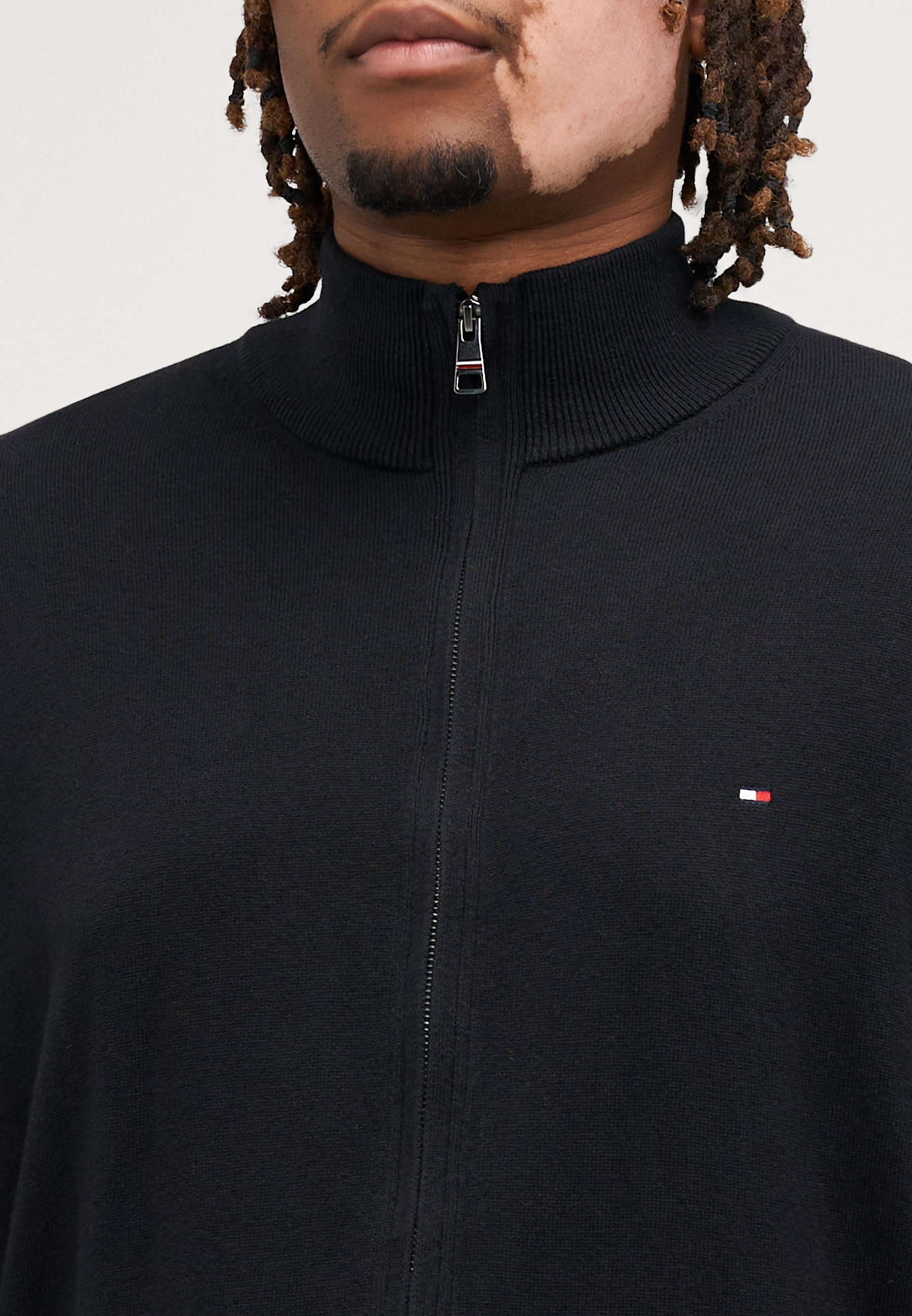 Tommy Hilfiger PIMA - Cardigan - black