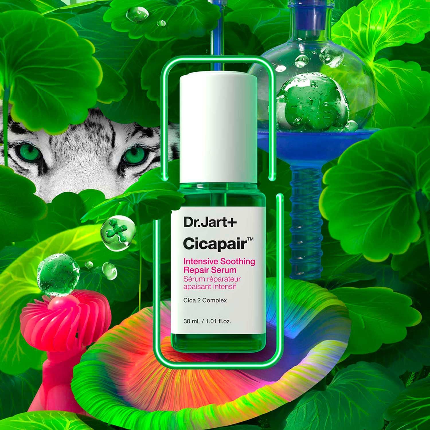 „Cicapair Intense Soothing Repair“ serumas Raminamosios priemonės jautriai odai