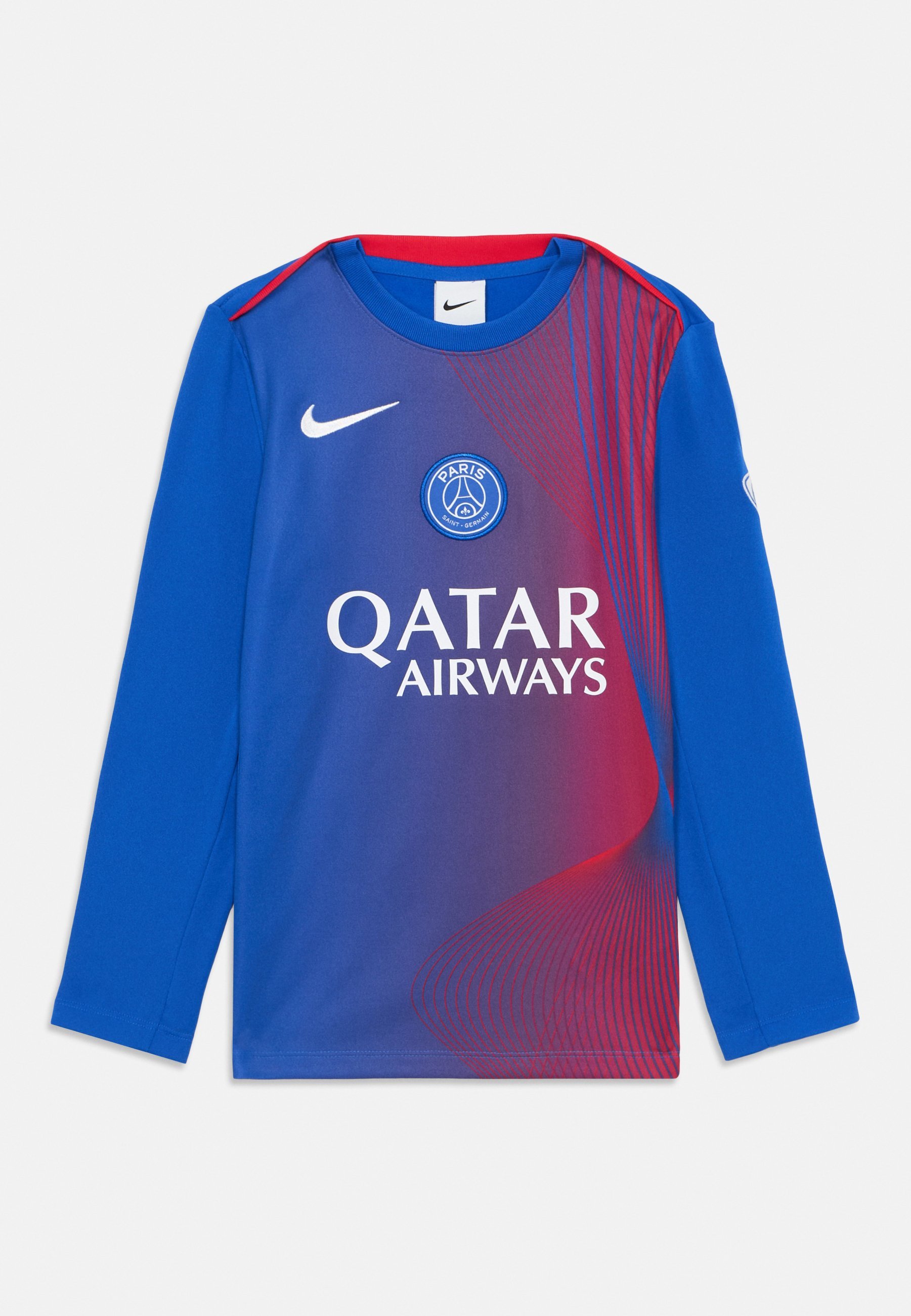 Nike Performance PARIS GERMAIN UNISEX - Bluzka z długim rękawem - hyper royal/global red/white
