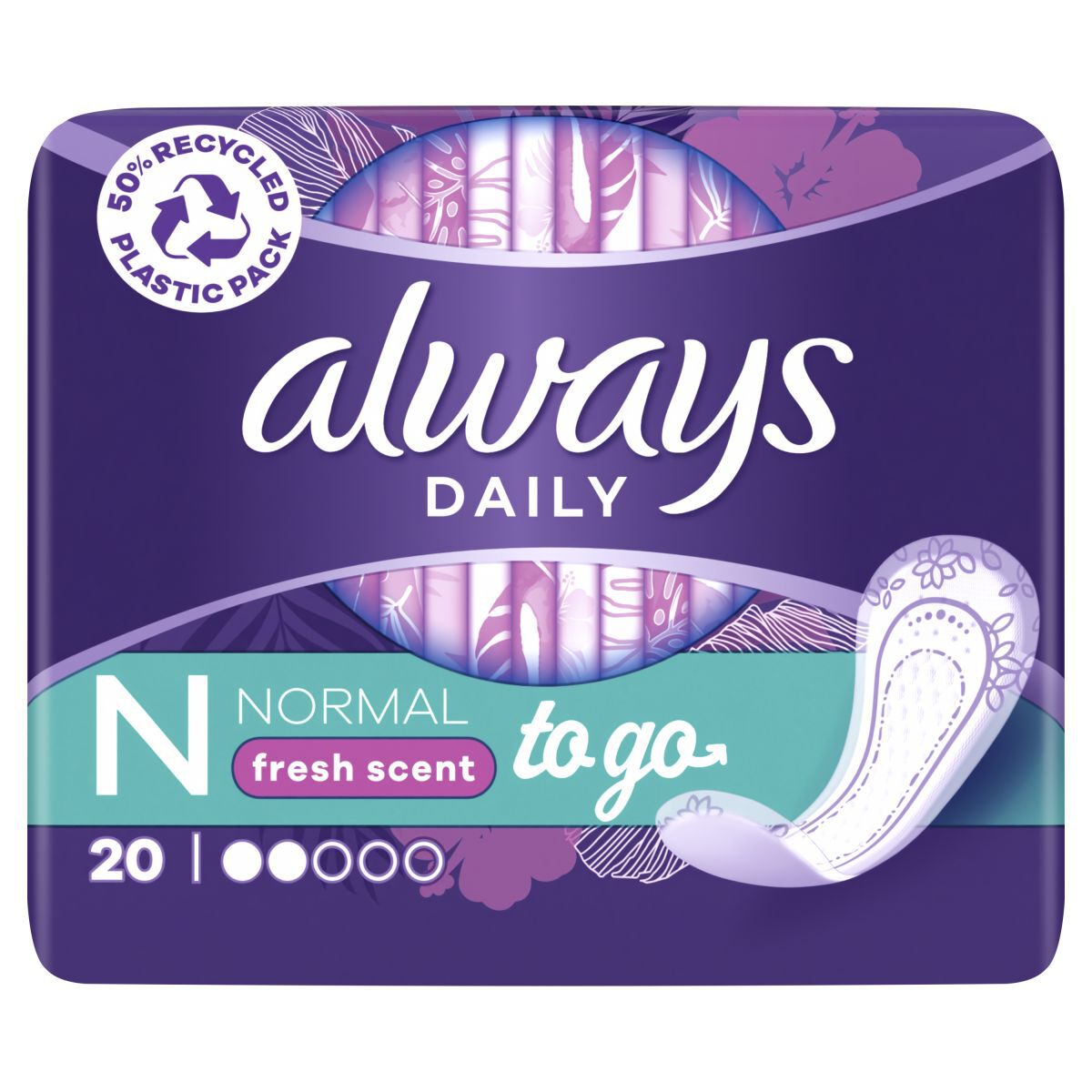 Always tisztasági betétek 20 db Dailies