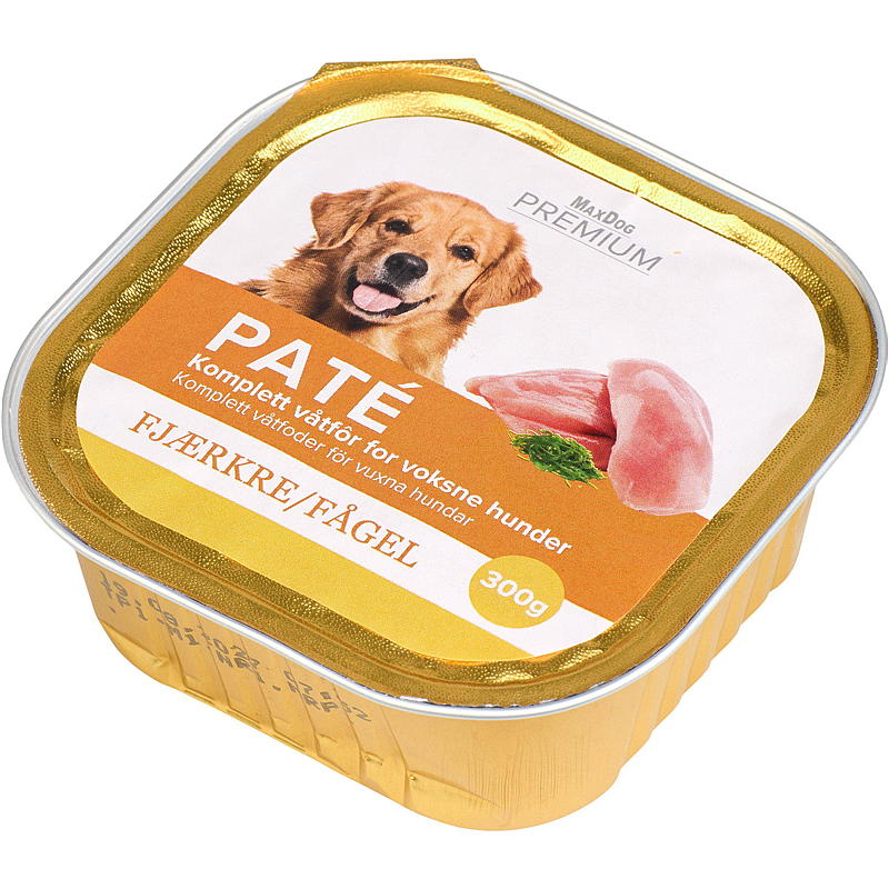 Alimento para perros MaxDog 300 g paté de ave MaxDog