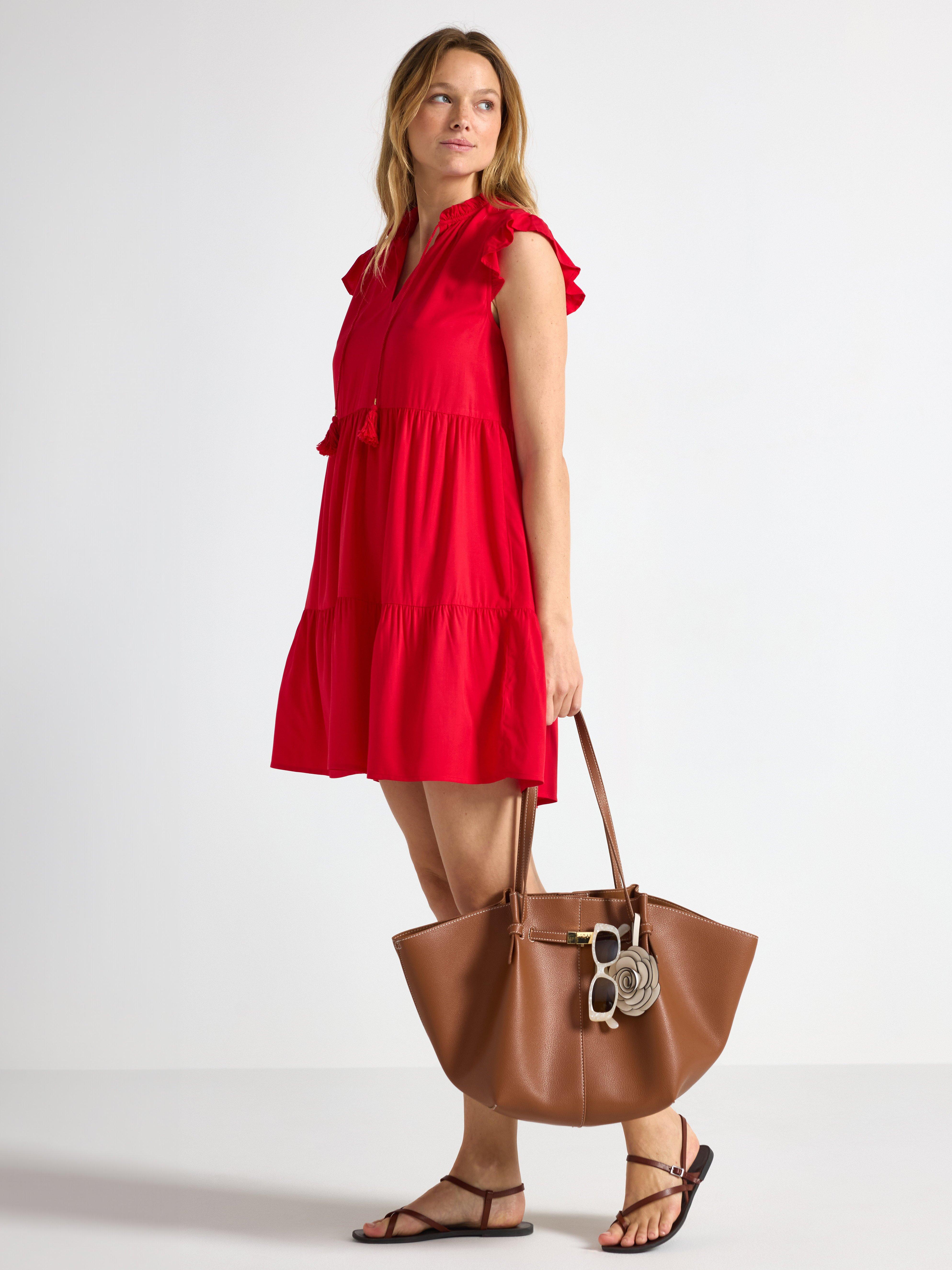 Minivestido rojo