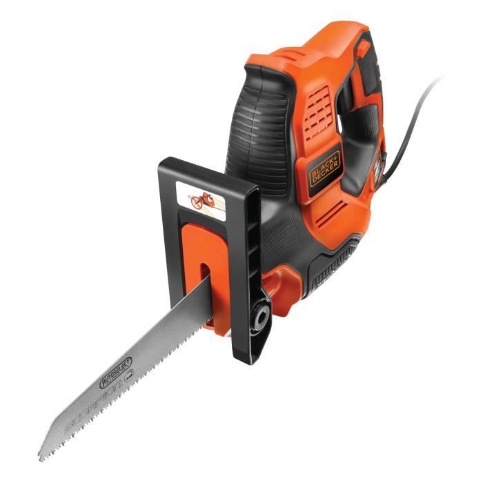 Corded hand saw - BLACK+DECKER - RS890K-QS - 500W - 23mm stroke - with case and 3 blades